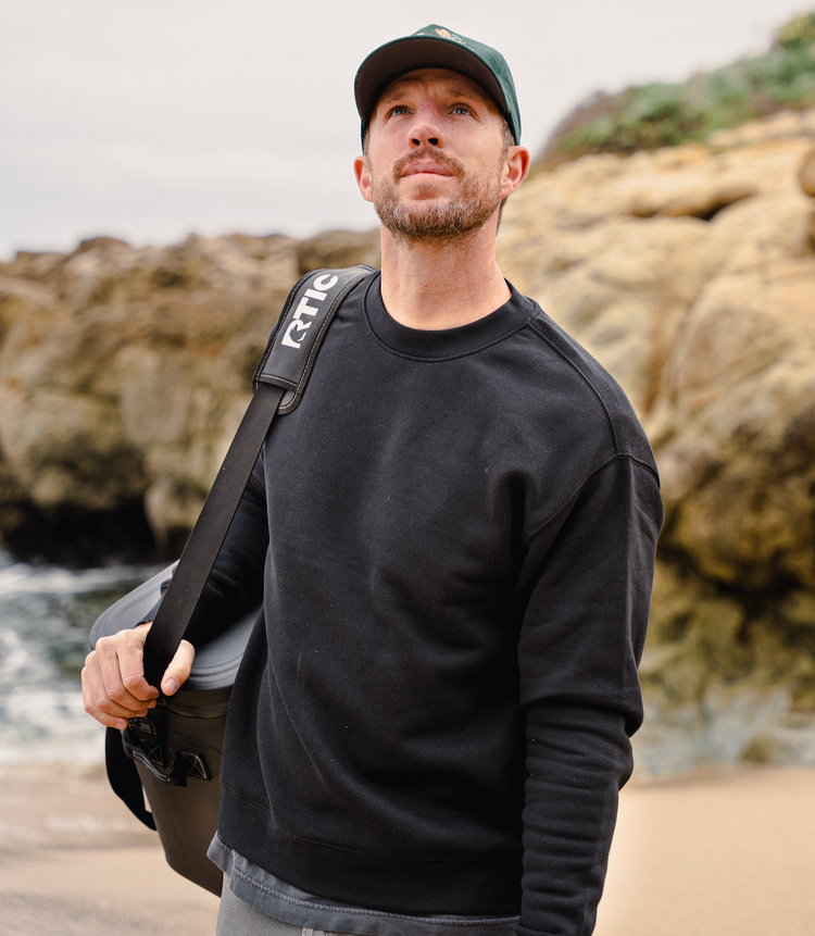 Carmel Crew - Black (Men's Fit)