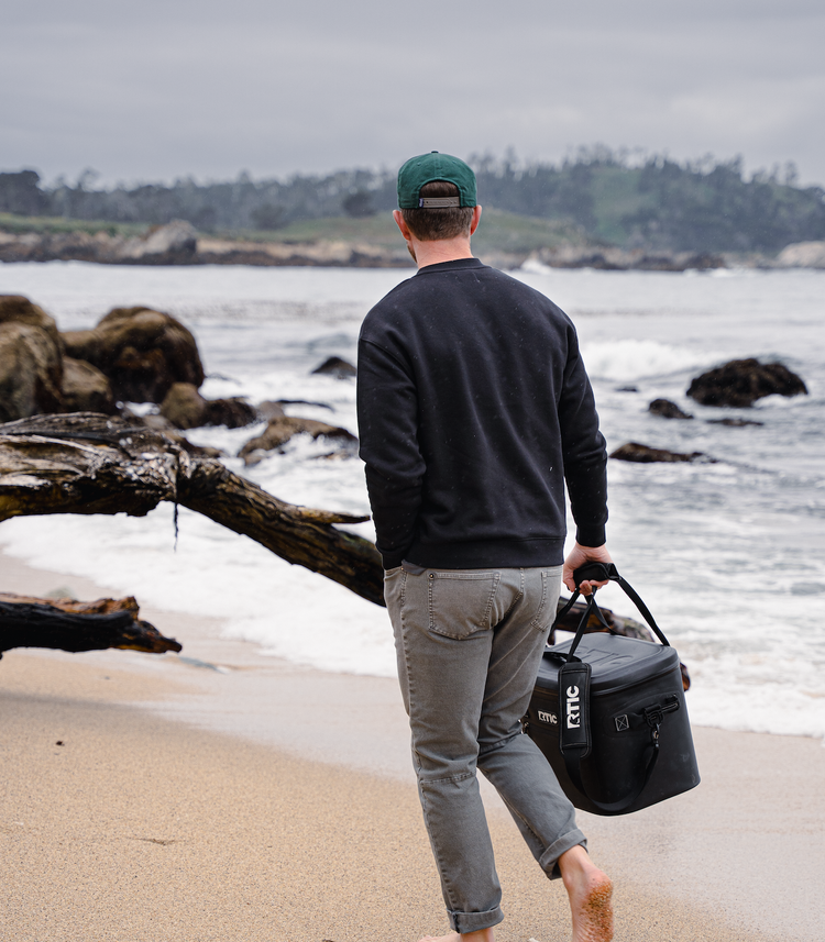 Carmel Crew - Black (Men's Fit)