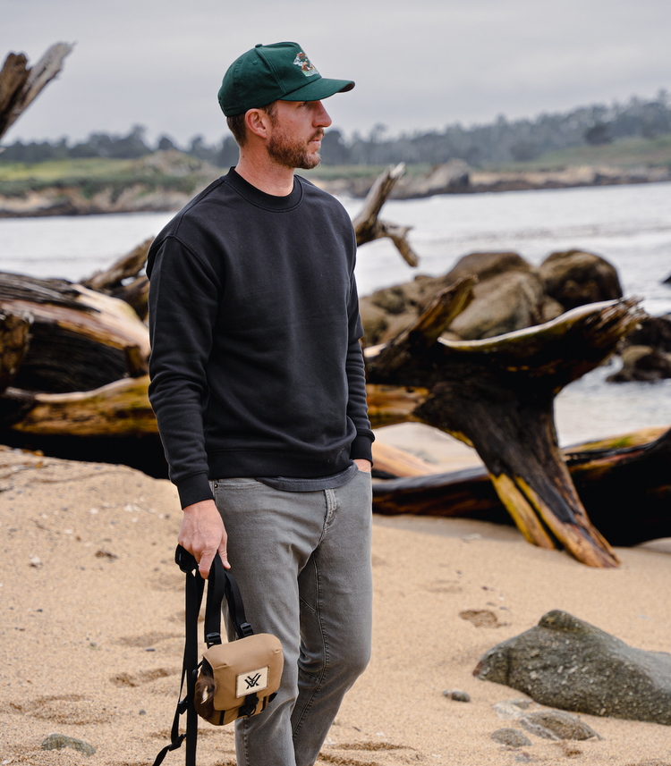 Carmel Crew - Black (Men's Fit)