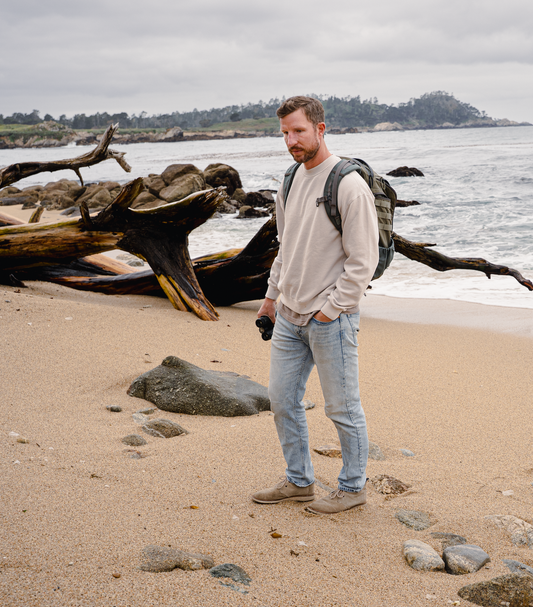 Carmel Crew - Bone (Men's Fit)