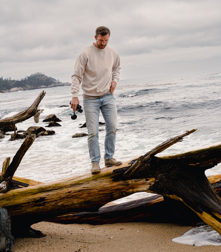 Carmel Crew - Bone (Men's Fit)