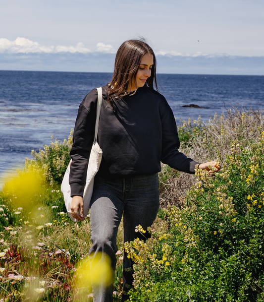 Carmel Crew - Black (Women's Fit)