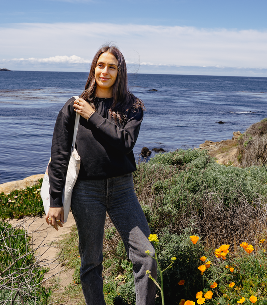 Carmel Crew - Black (Women's Fit)