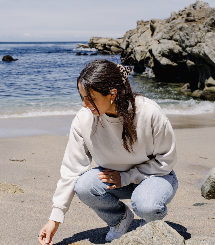 Carmel Crew - Bone (Women's Fit)