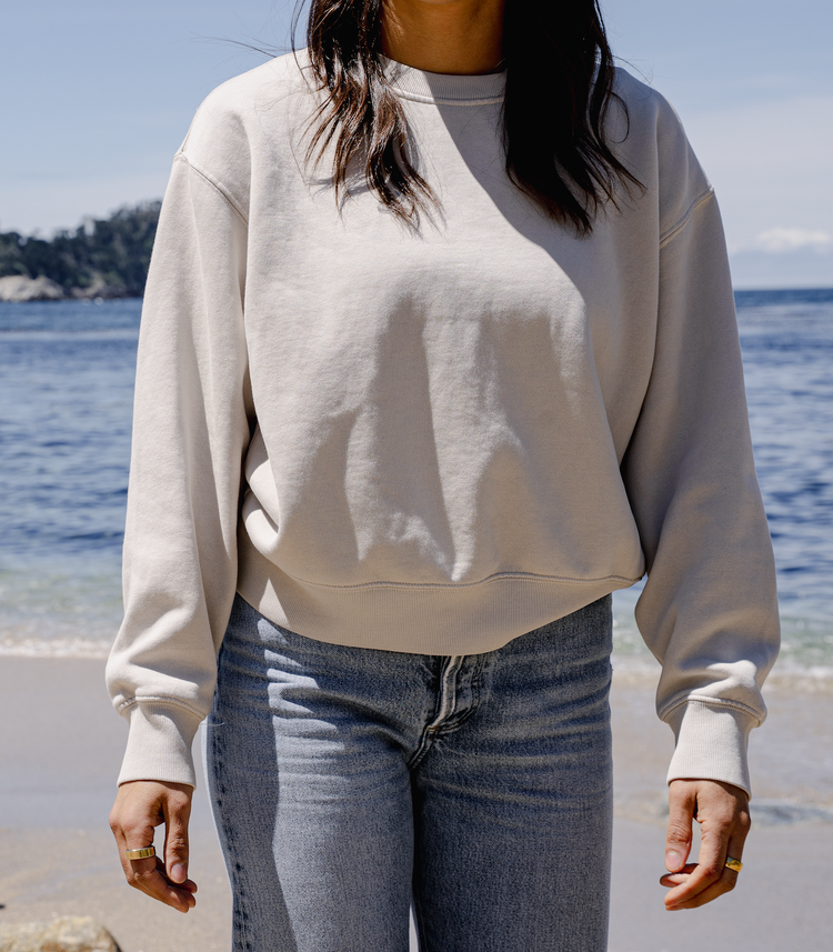 Carmel Crew - Bone (Women's Fit)