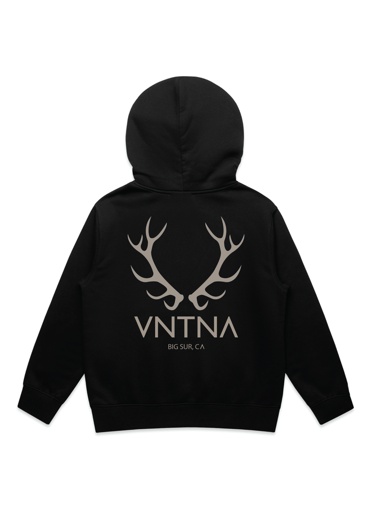 Kids Sur Hoodie - ELK Black
