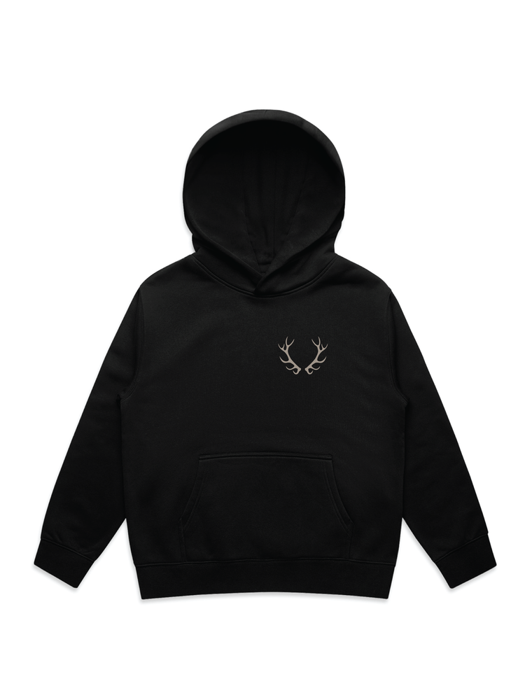Kids Sur Hoodie - ELK Black
