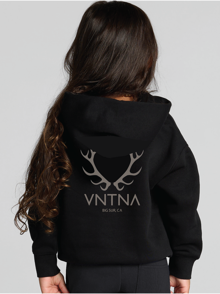 Kids Sur Hoodie - ELK Black