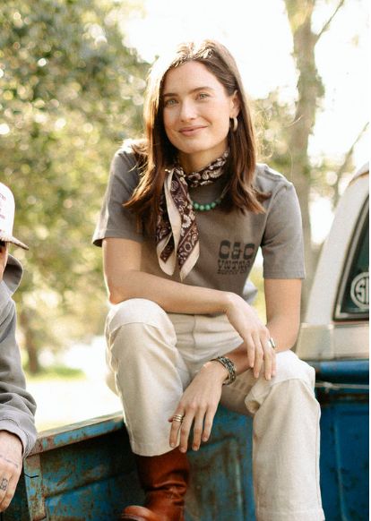 C&C Ridgeline Heavy Tee - Faded Grey