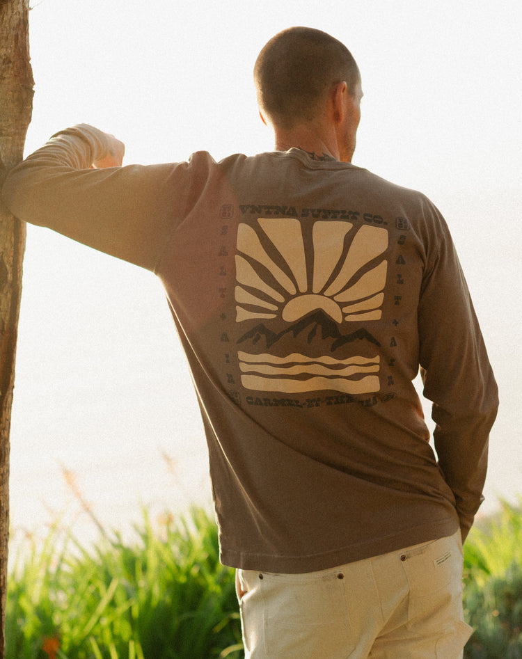 Sunrise Salt + Air Long Sleeve Graphic