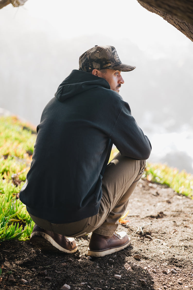 Sur Hoodie - Faded Black