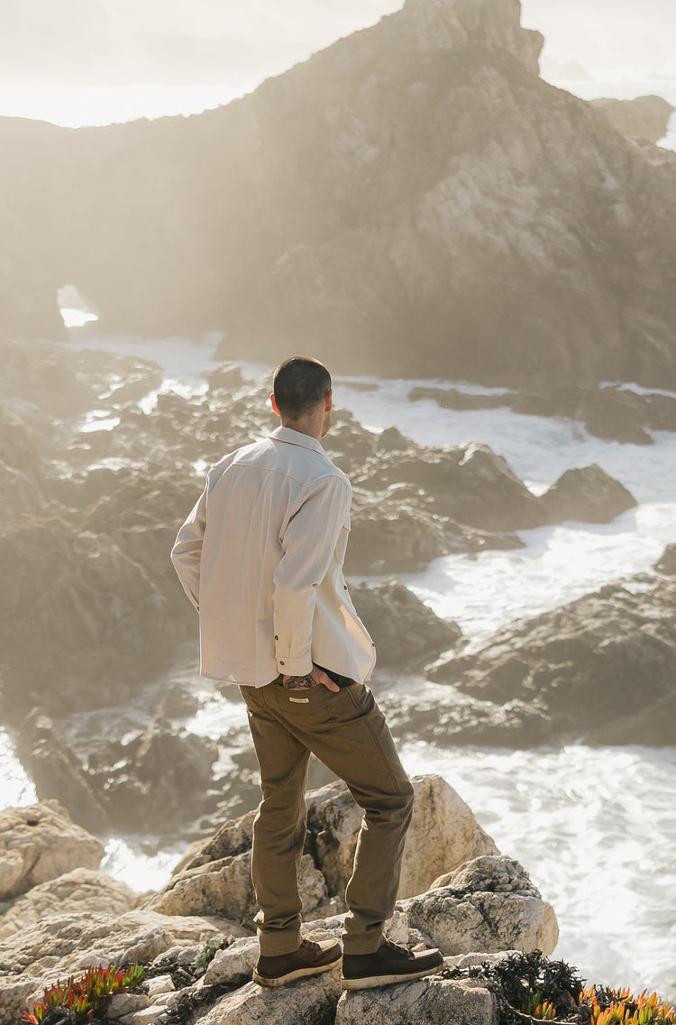 South Coast Shirt Specked Ivory