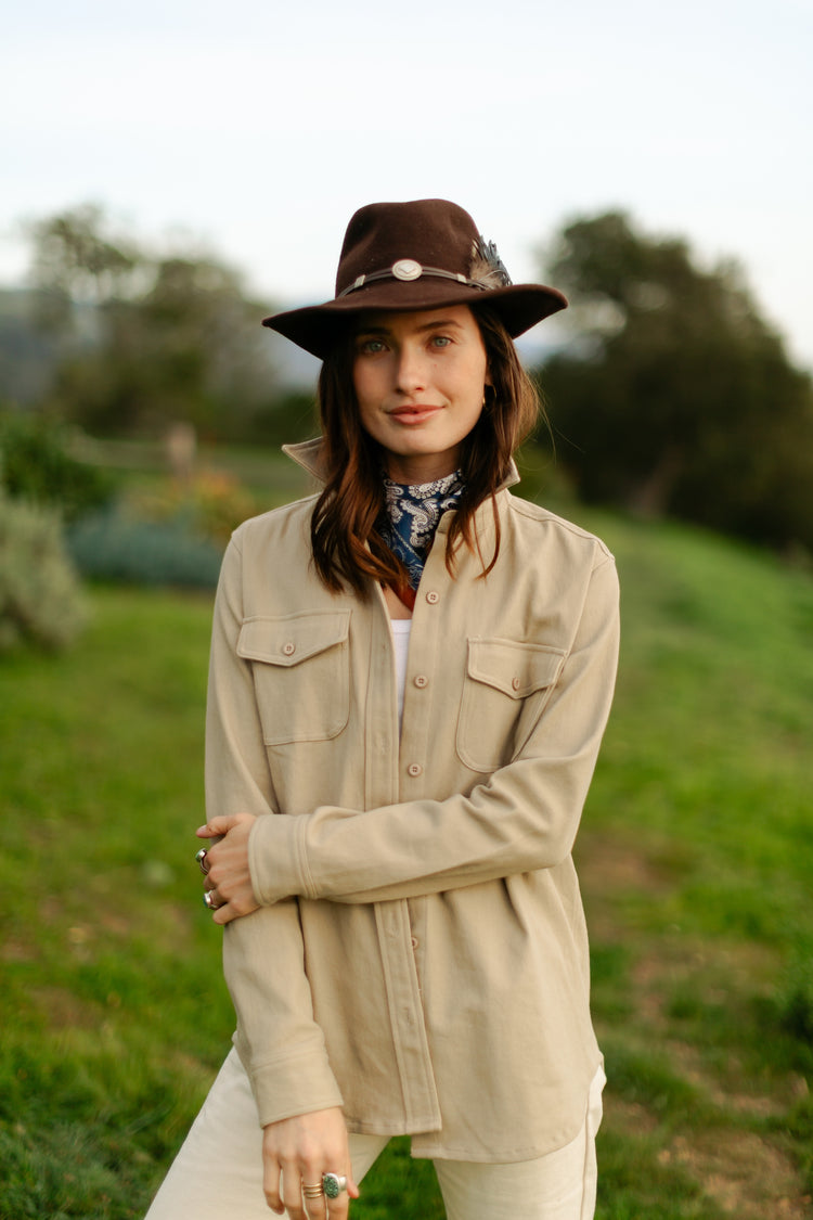 Cove Shirt Sandstone