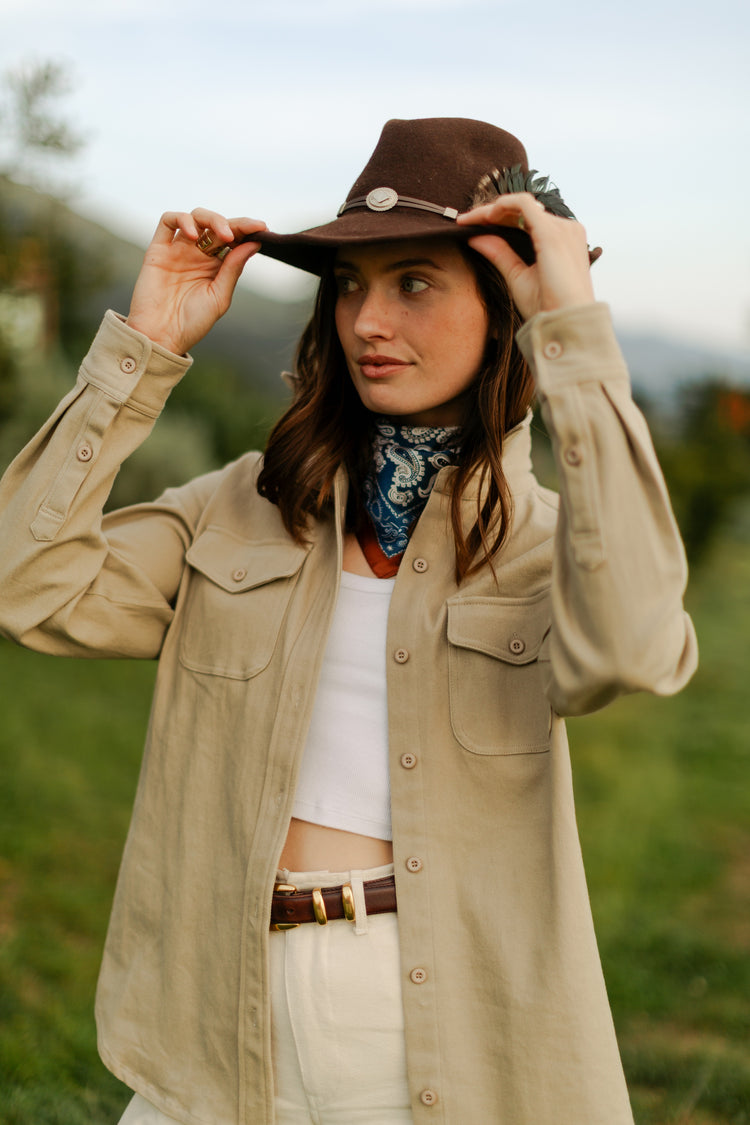 Cove Shirt Sandstone