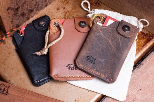 The Offcut Wallet - Walnut