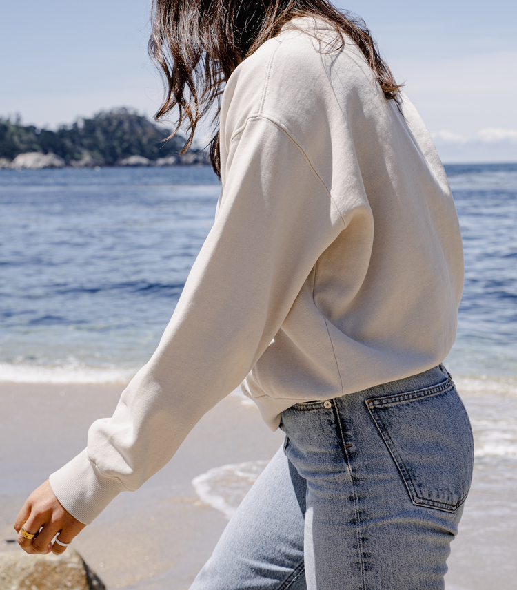 Carmel Crew - Bone (Women's Fit)