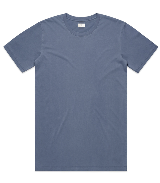 Coast Crewneck Tee - Slate Blue