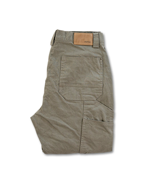 Draft Pant in Duck Canvas - Ash