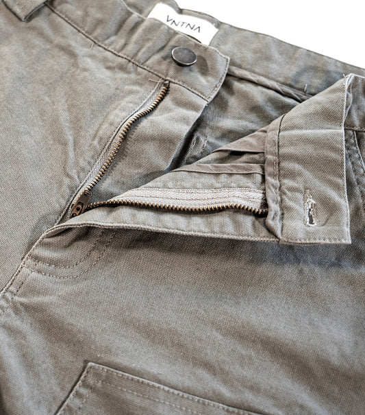 Draft Pant in Duck Canvas - Ash