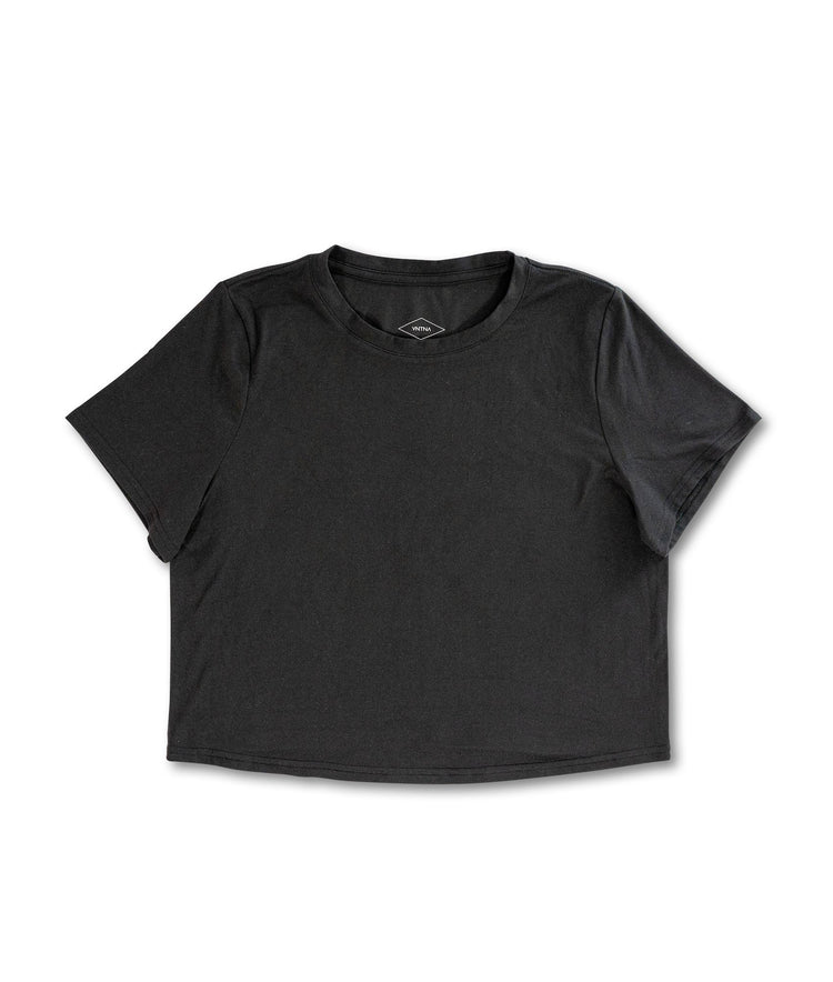 Womens Canyon Tee in Coal