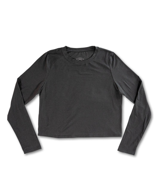 Womens Pico Longsleeve in Coal