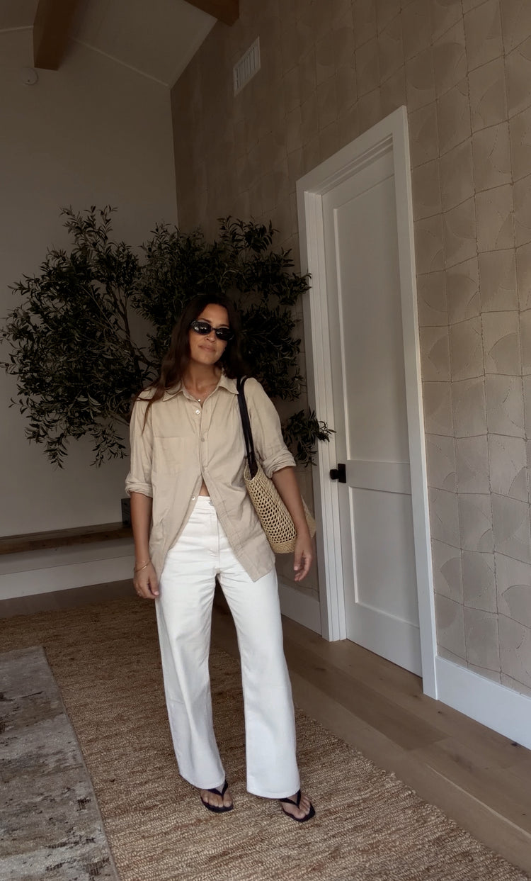 The Lucia Shirt in Clay