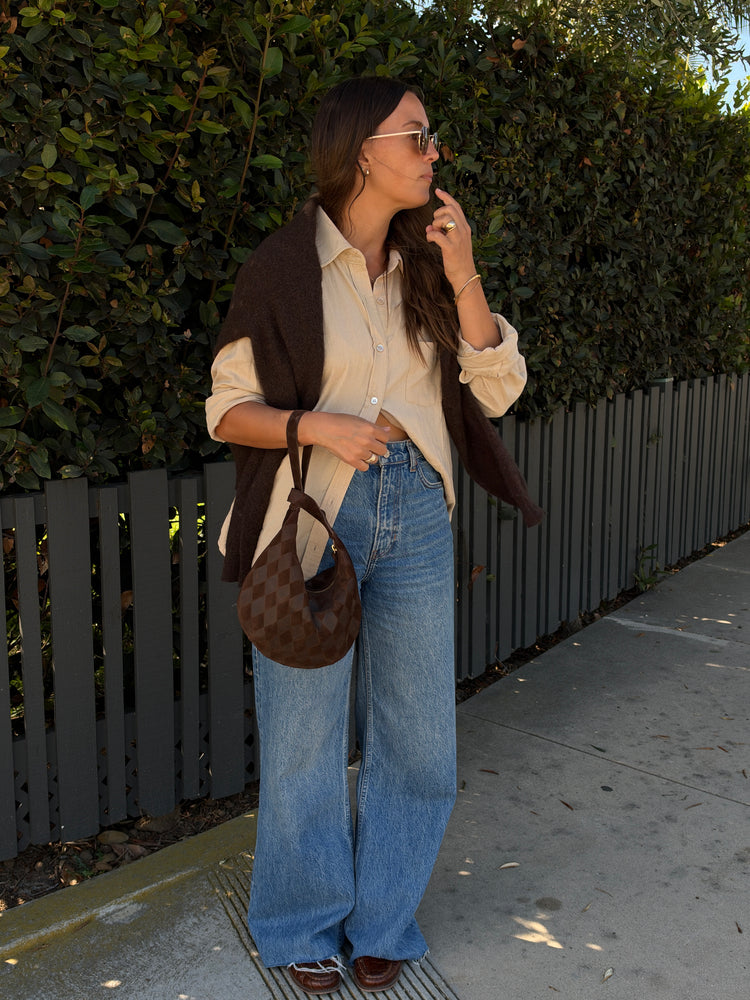 The Lucia Shirt in Clay