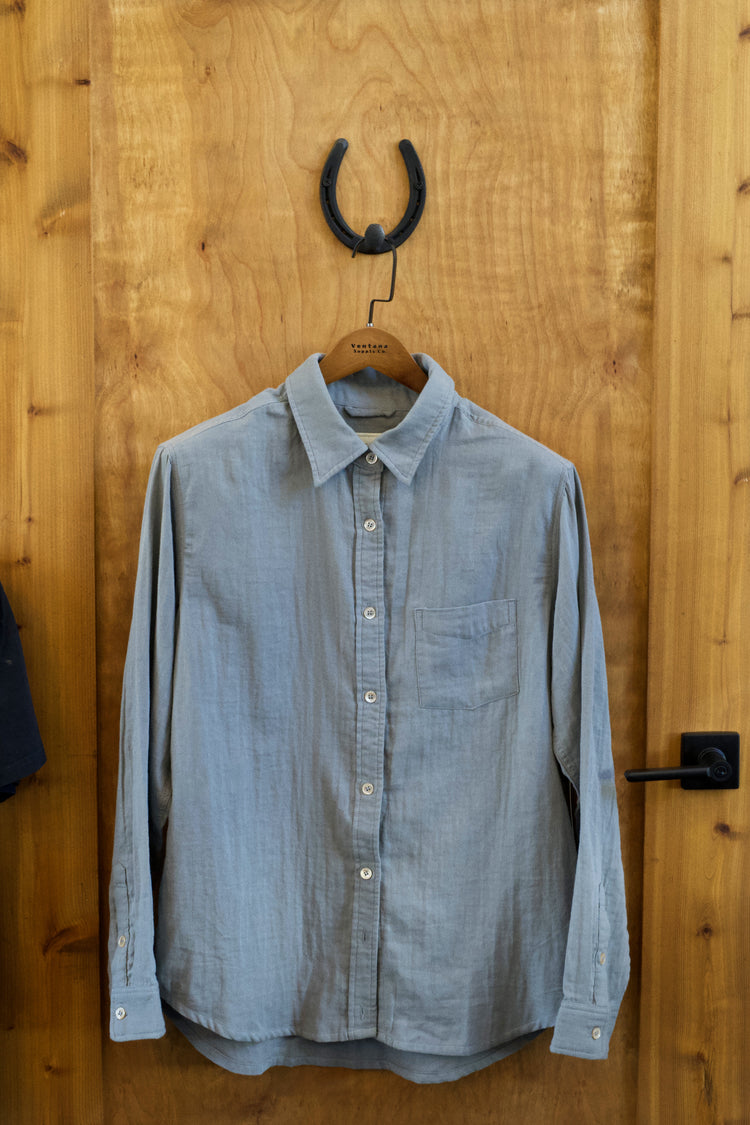 The Lucia Shirt in Slate