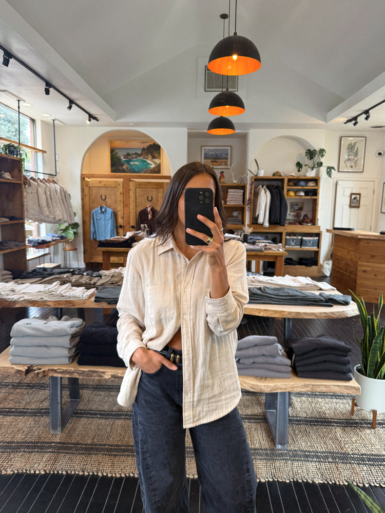 The Lucia Shirt in Clay