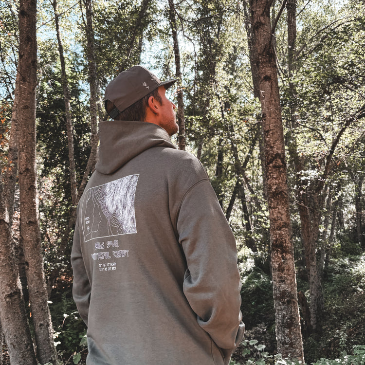 Topo Coast Hoodie - Cypress