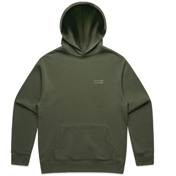 Topo Coast Hoodie - Cypress