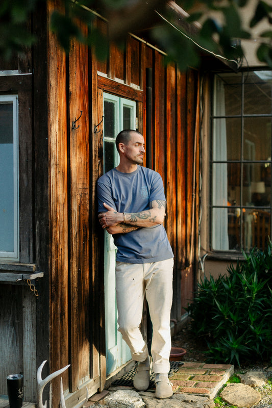 Pray For Fish Blue Coast Tee