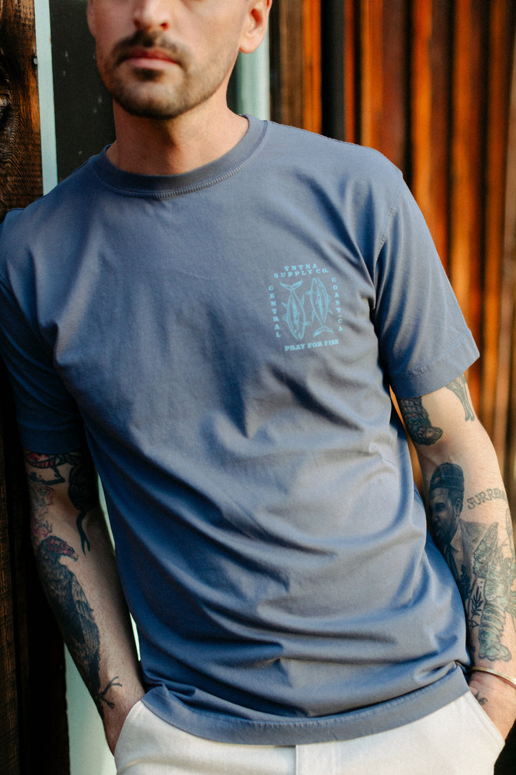 Pray For Fish - Blue