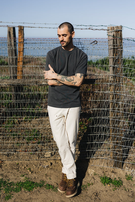 Country Heavy Tee Faded Black