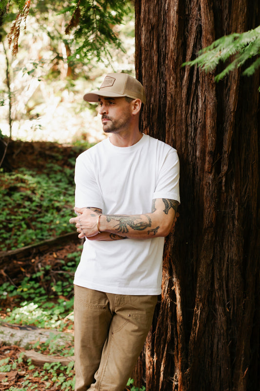 Coast Crewneck Tee - White