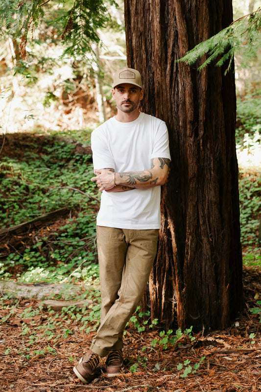 Coast Crewneck Tee - White