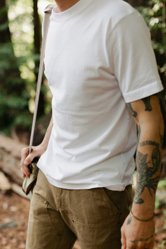 Coast Crewneck Tee - White