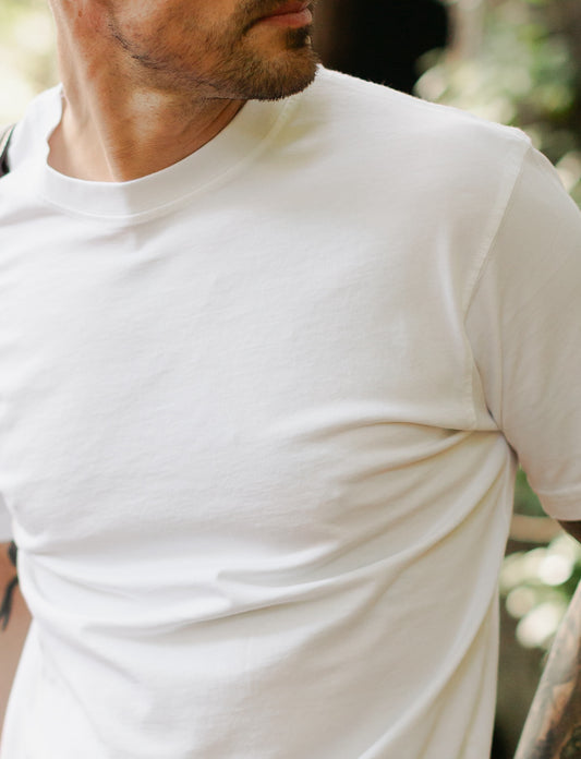 Coast Crewneck Tee - White