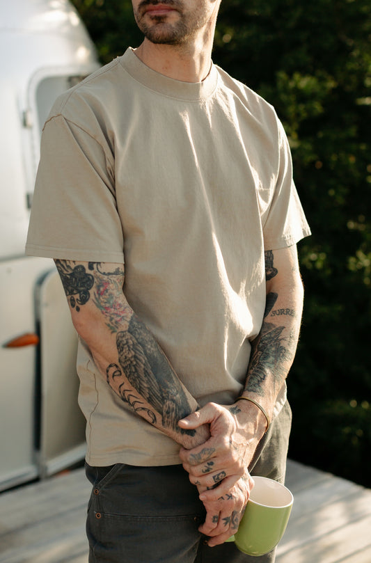 Country Heavy Tee Faded Sand