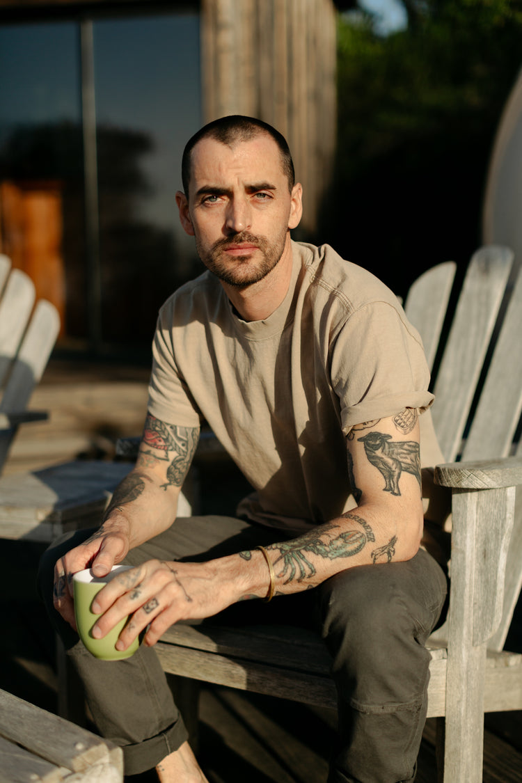 Country Heavy Tee Faded Sand