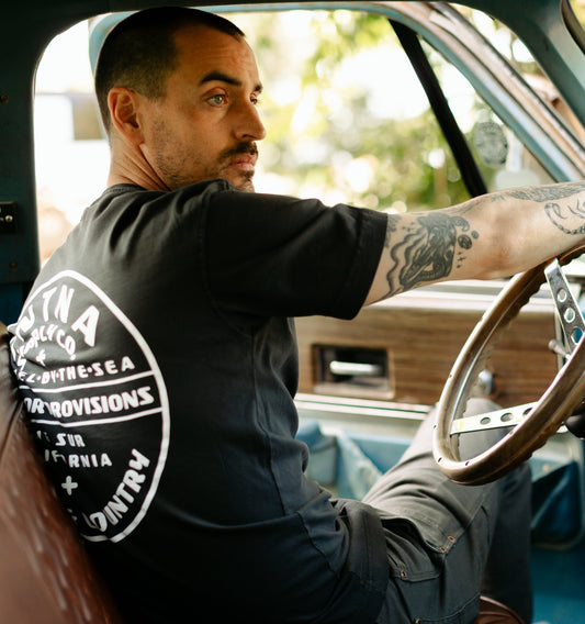 Badge Logo Tee Black