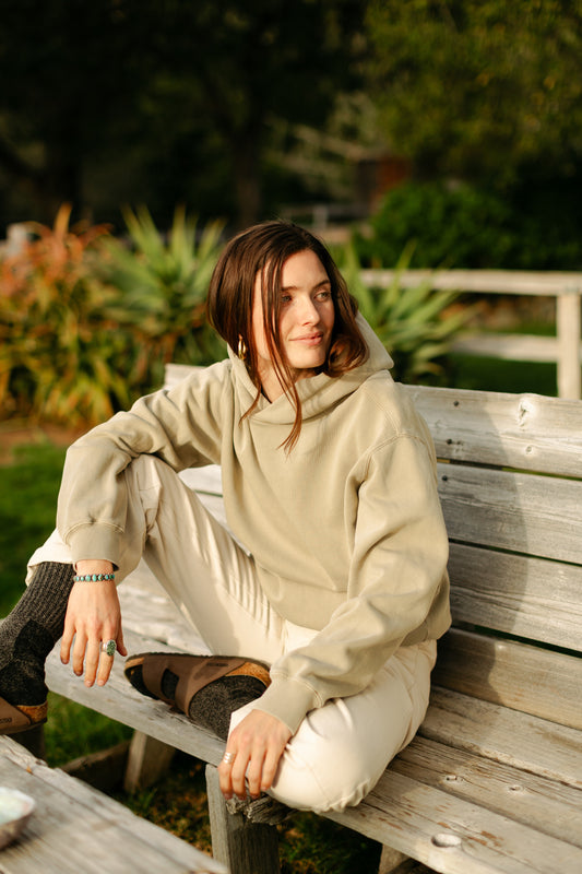 Sur Hoodie Faded Sand