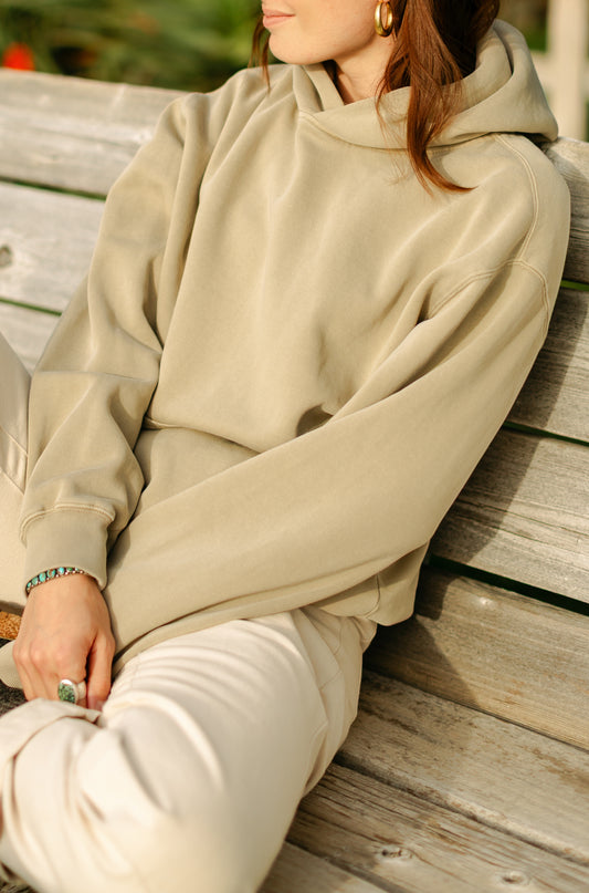 Sur Hoodie Faded Sand