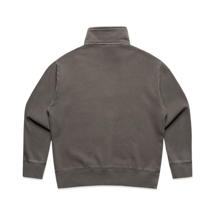 Quarter Zip Fleece (Womens) - Faded Grey