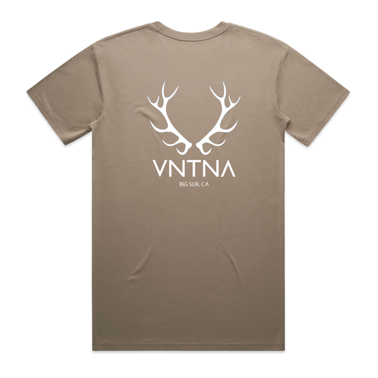 Tule Elk Tee- Mushroom