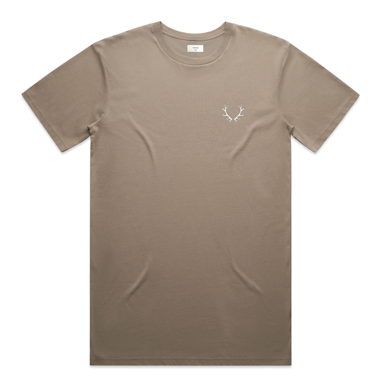 Tule Elk Tee- Mushroom