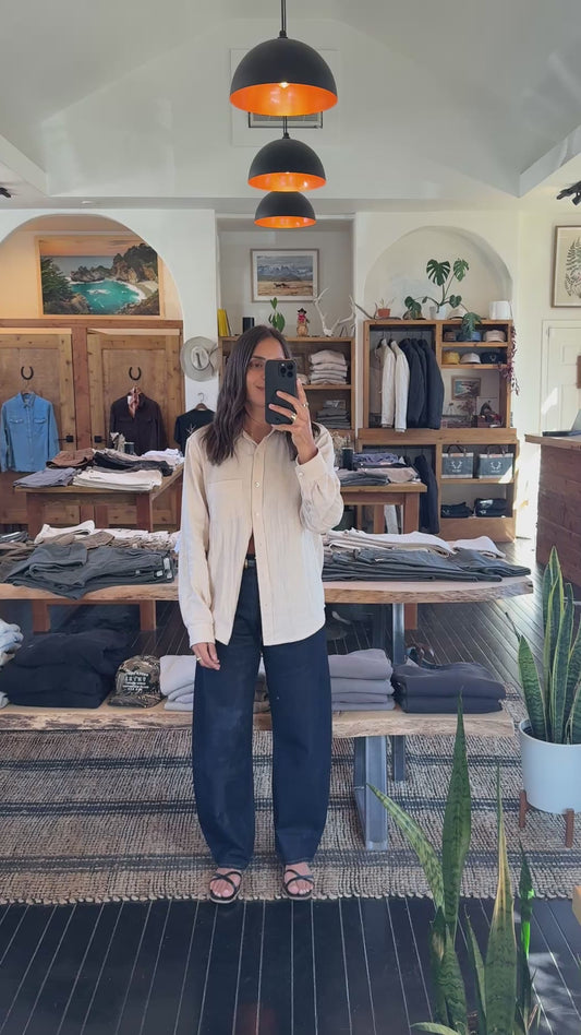 The Lucia Shirt in Clay